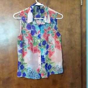 Flowery Blouse